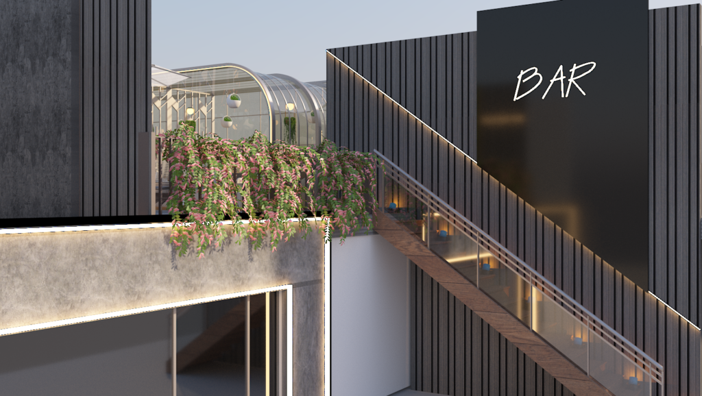 Aayu Residency & Restro Stair View